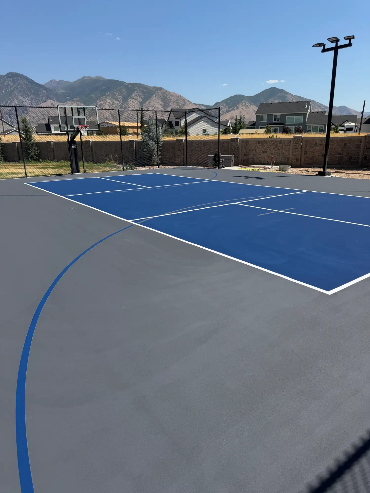 Outdoor multicourt