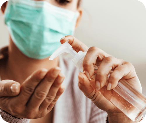 Pharmacist preparing custom topical cream in a lab