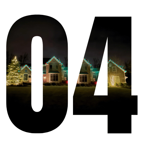 Free Christmas light design consultation with homeowners - Golden Glow Christmas Lights NJ