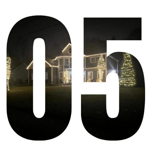 Free Christmas light design consultation with homeowners - Golden Glow Christmas Lights NJ