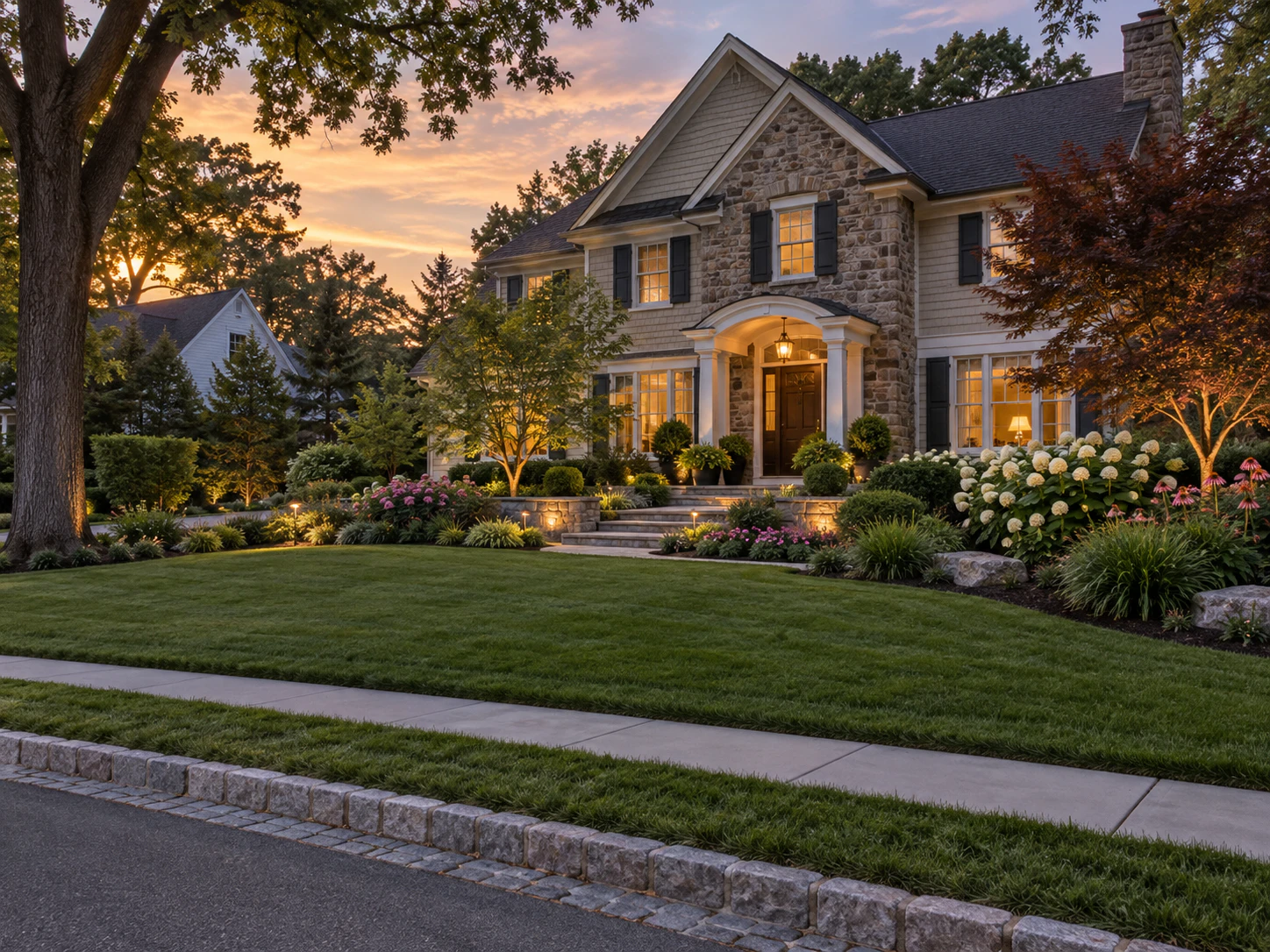 Property landscaping for a clean and welcoming outdoor space