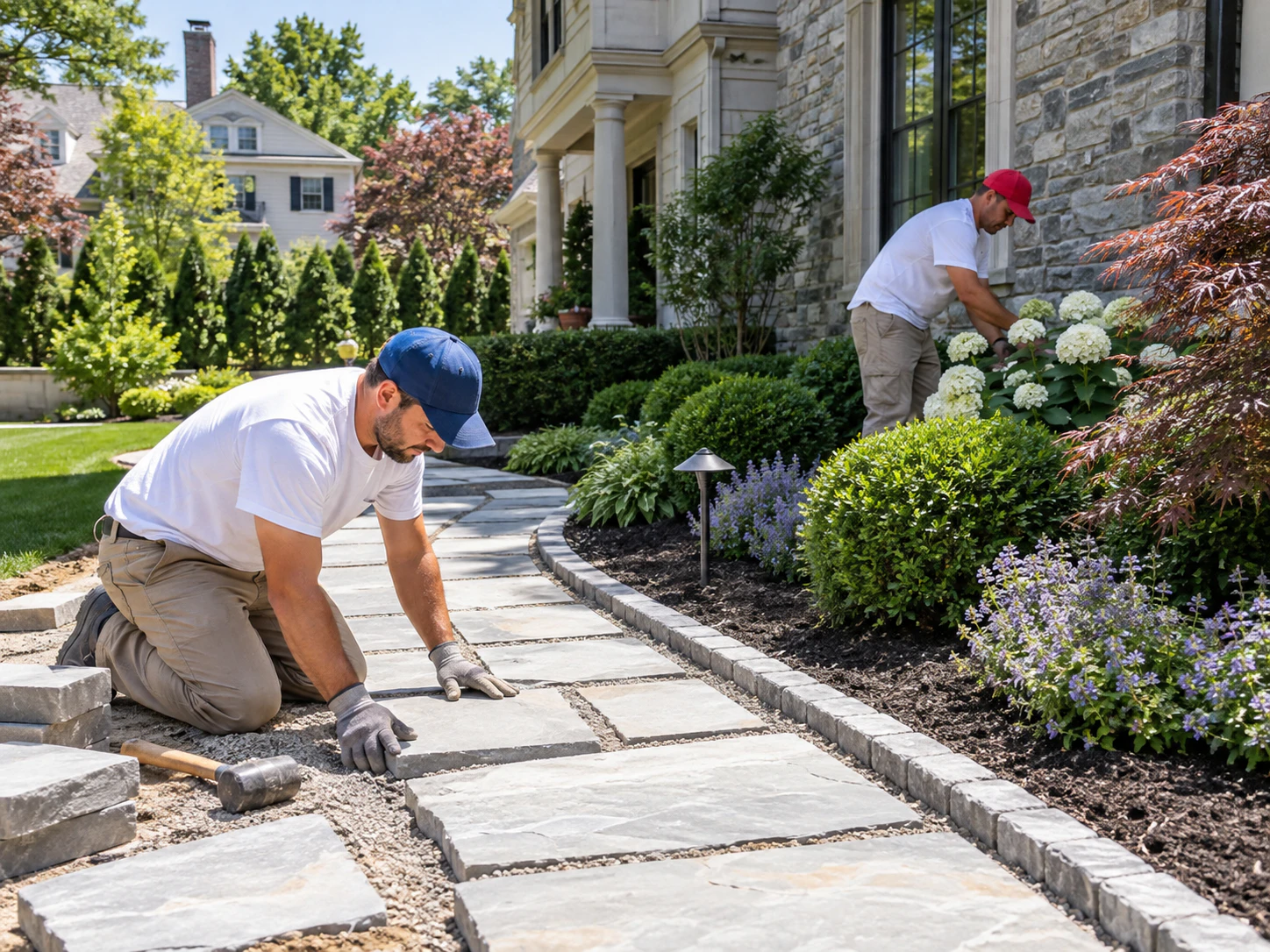 Residential and commercial landscaping in Ho-Ho-Kus