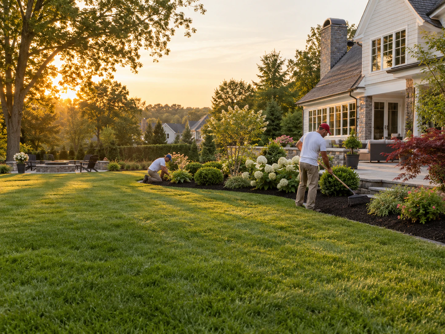 Landscape maintenance for residential and commercial properties