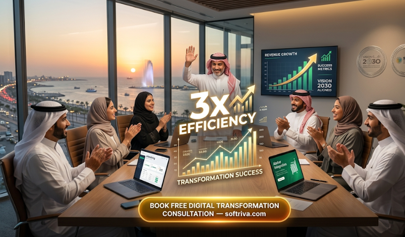 Book a Free Digital Transformation Consultation at softriva.com