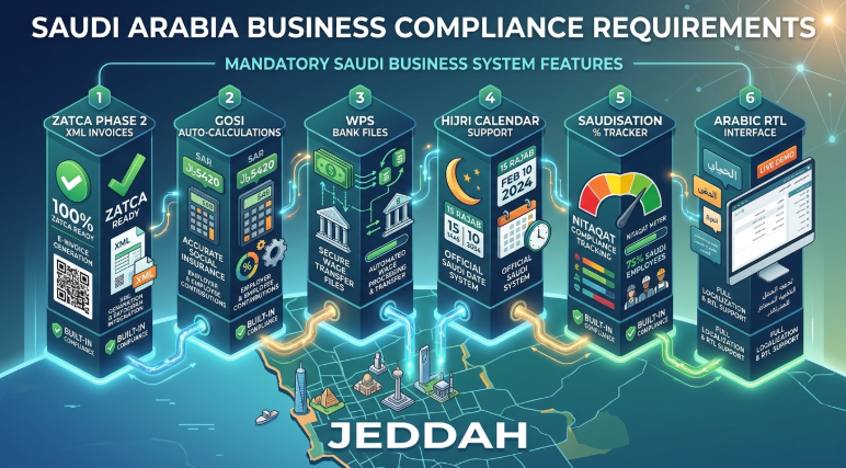 Saudi-Specific Requirements for ERP and HRMS