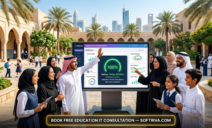 Book a Free Education IT Consultation at softriva.com