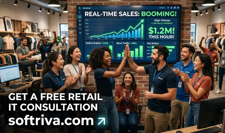 Book a Free E-Commerce IT Consultation at softriva.co