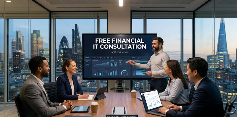 Book a Free Financial IT Consultation at softriva.com