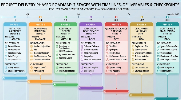 The Four-Stage IT Delivery Framework