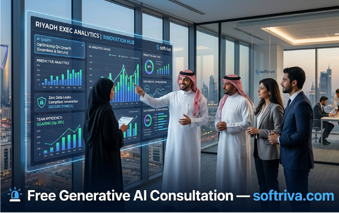 Book a Free Generative AI Consultation at softriva.com Book a Free Generative AI Consultation at softriva.com