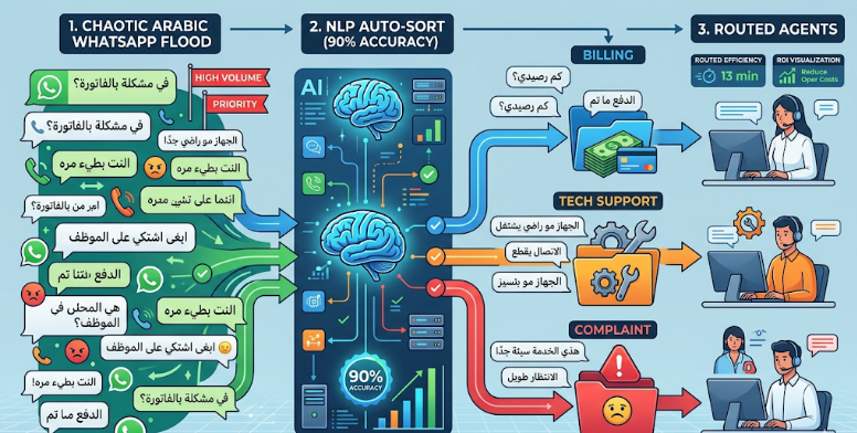 The Highest-Value Arabic NLP Applications for Saudi Businesses The Highest-Value Arabic NLP Applications for Saudi Businesses