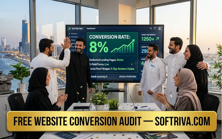 Get a Free Website Conversion Audit at softriva.com Get a Free Website Conversion Audit at softriva.com
