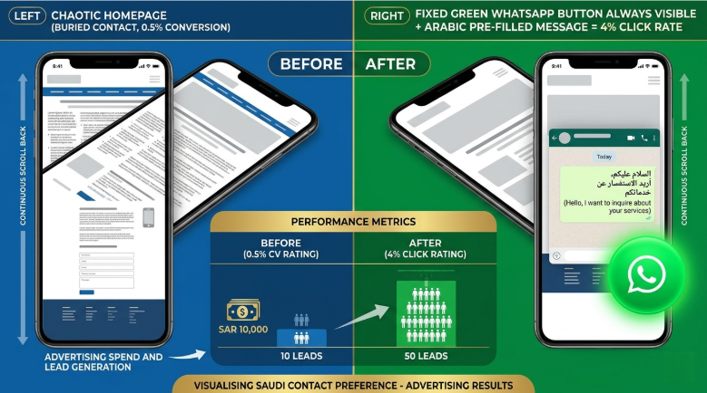The Highest-Impact CRO Changes for Saudi Business Websites The Highest-Impact CRO Changes for Saudi Business Websites