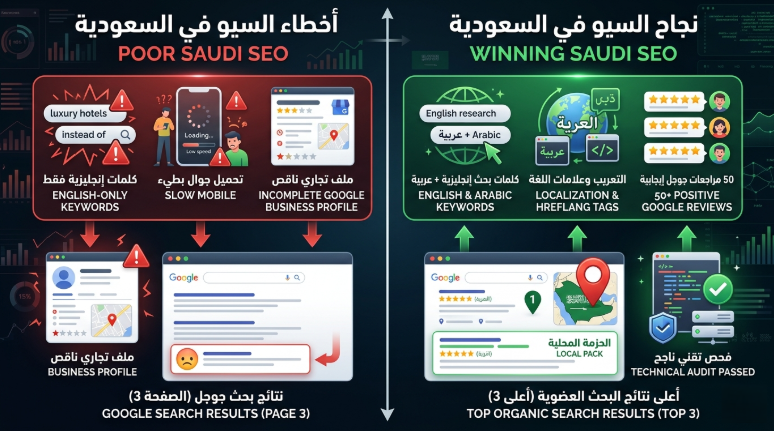 Saudi-Specific SEO Factors