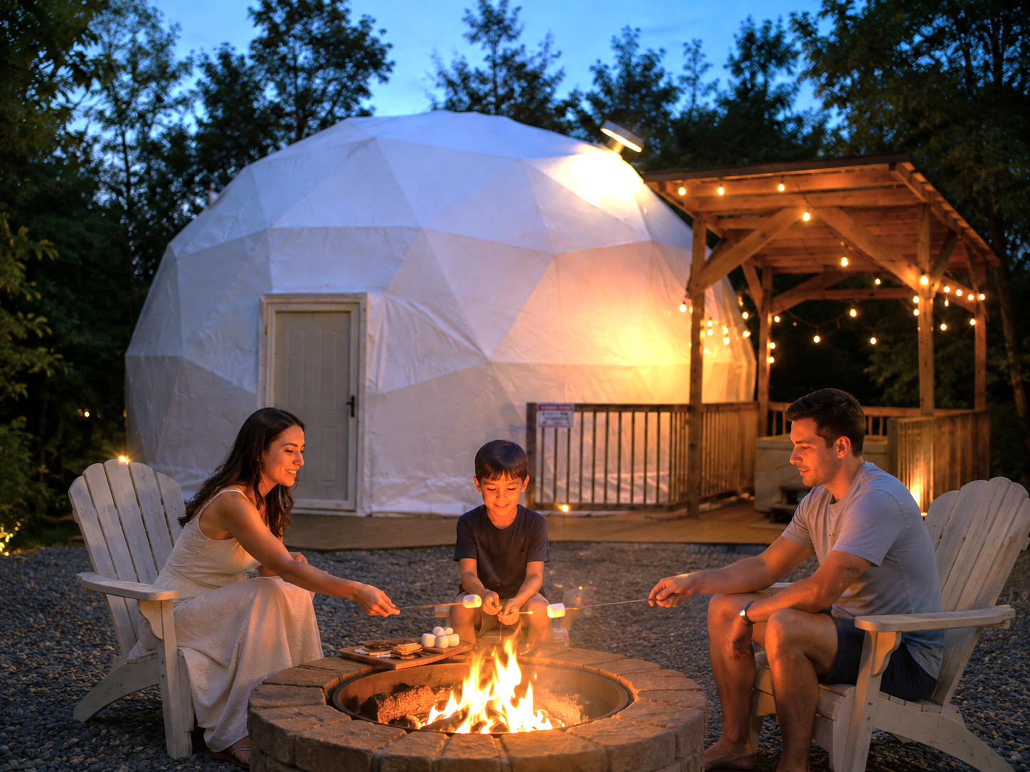 Family Getaway in the Dome