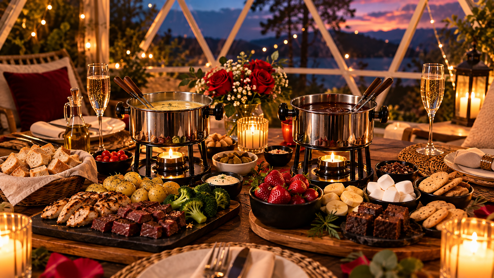 Savory + Sweet Fondue Experience