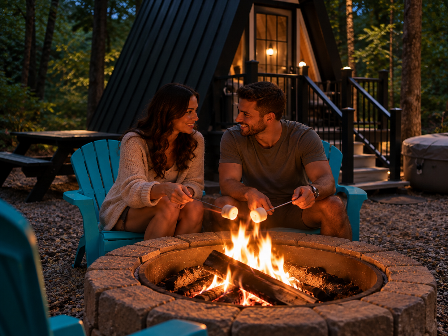 Firewood & S'mores kit for 2 Bundle