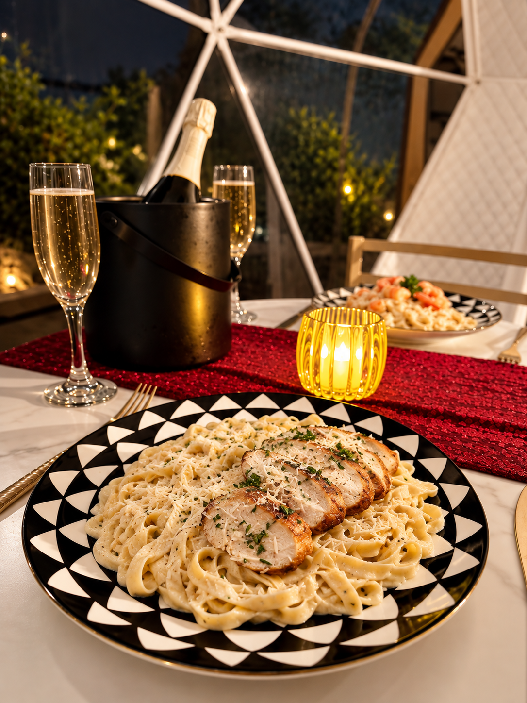Chicken Fettuccine Alfredo