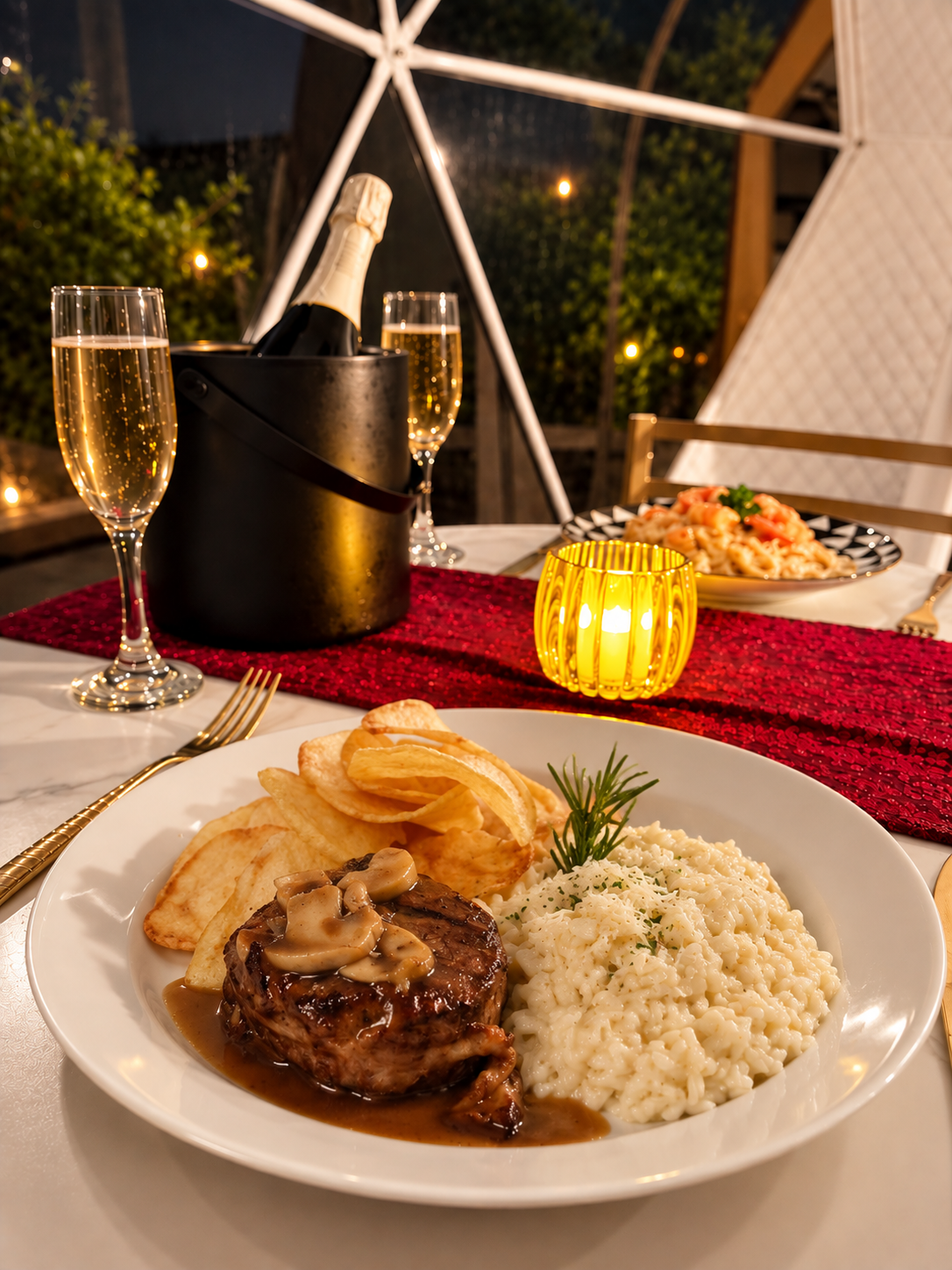 Piamontese Rice with Escalopinho