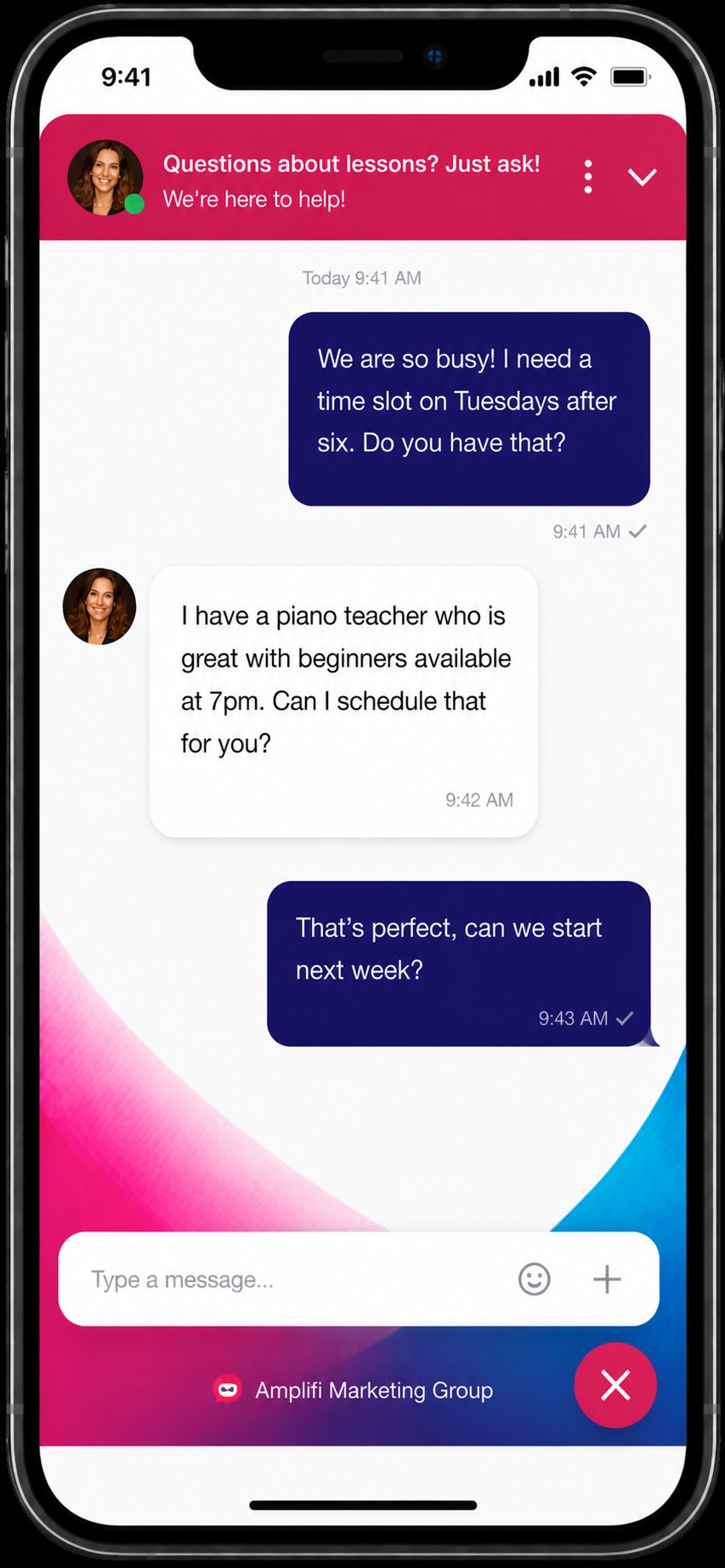 Amplifi smart chatbot