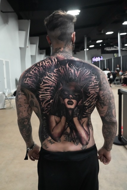 Black & Gray tattoo by Luis Farrera NYC 4