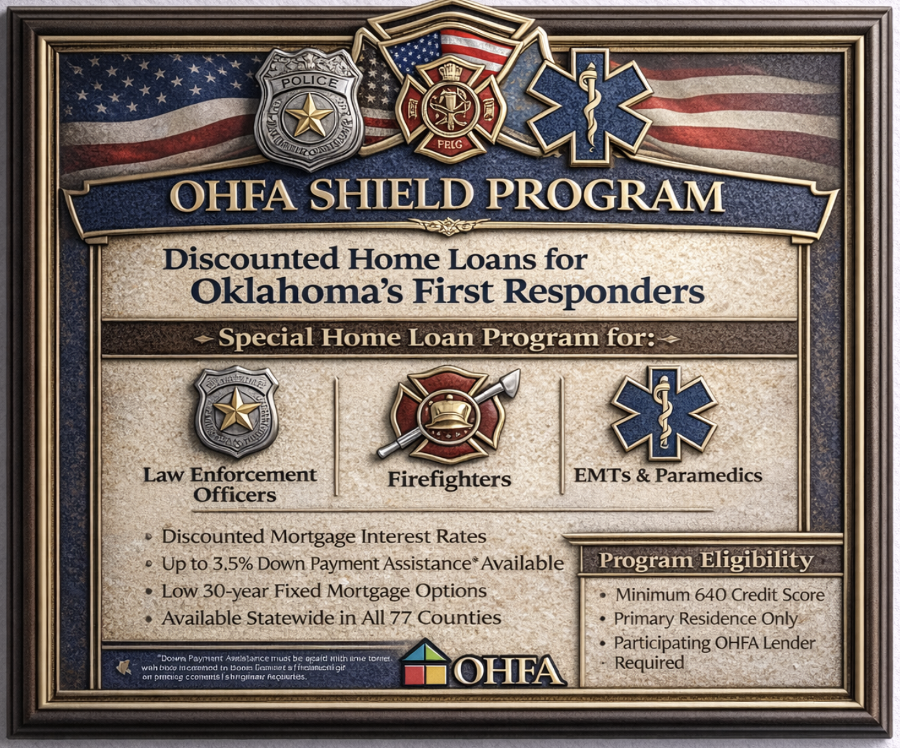OHFA Shield Program Blue Ribbon Agent Susan At Lime