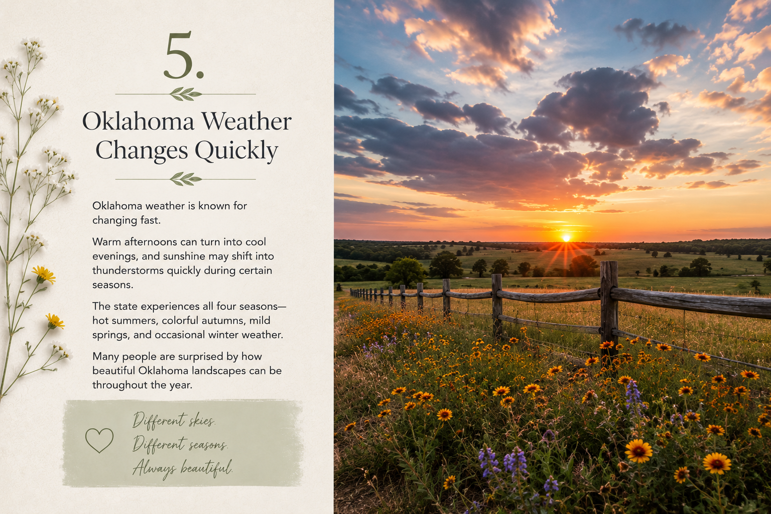 Susan At Lime Oklahoma Weather Changes Quickly