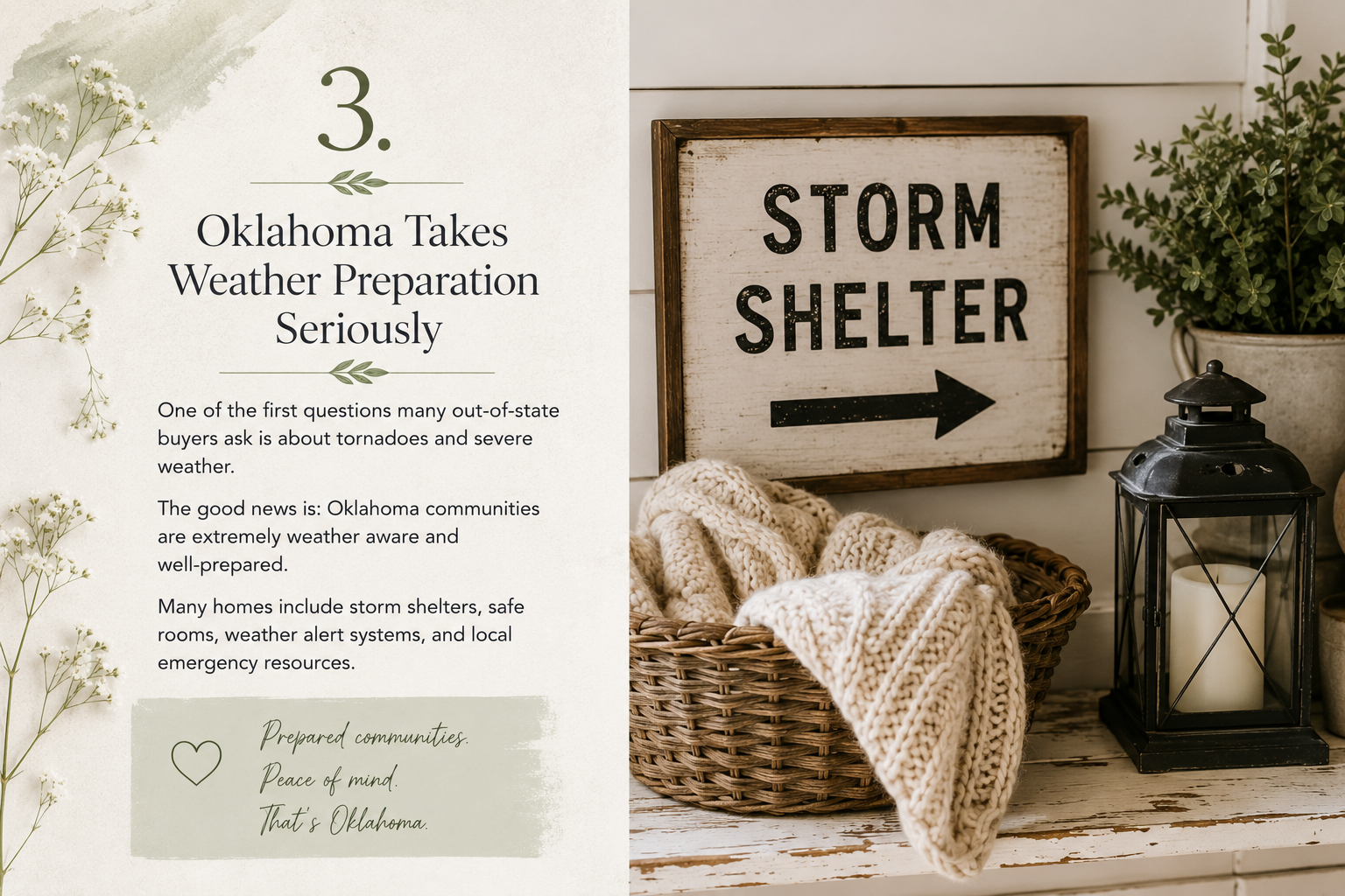 Susan At Lime Oklahoma Takes Weather Preparation Seriously