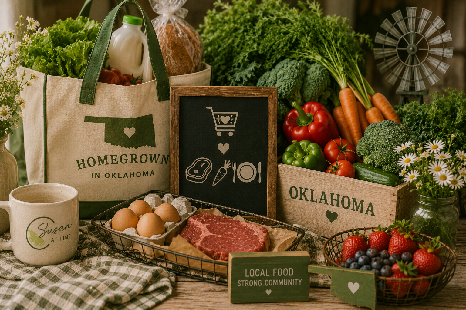 Susan at Lime Grocery Costs in OK