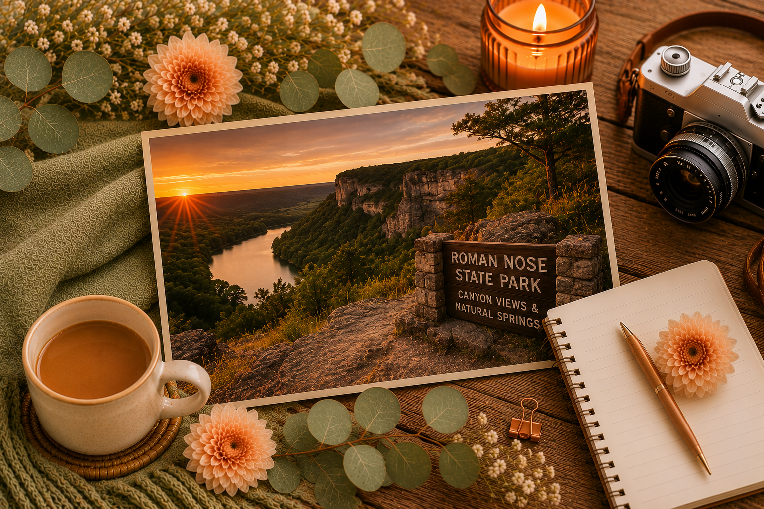 Roman Nose State Park Canyon Views & Natural Springs