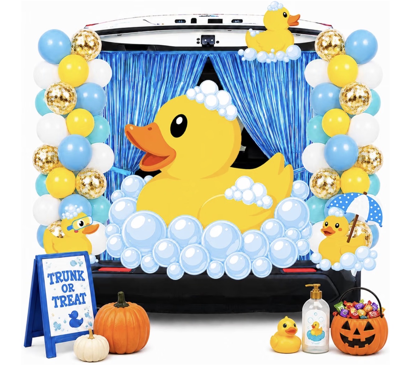 Duck trunk or treat kit