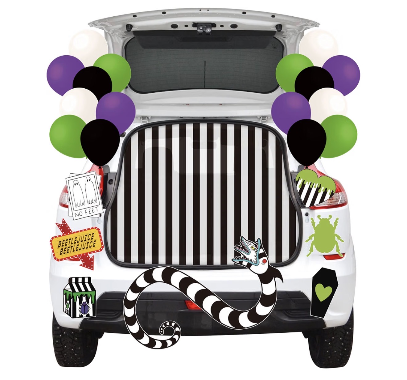 Beetlejuice trunk or treat kit