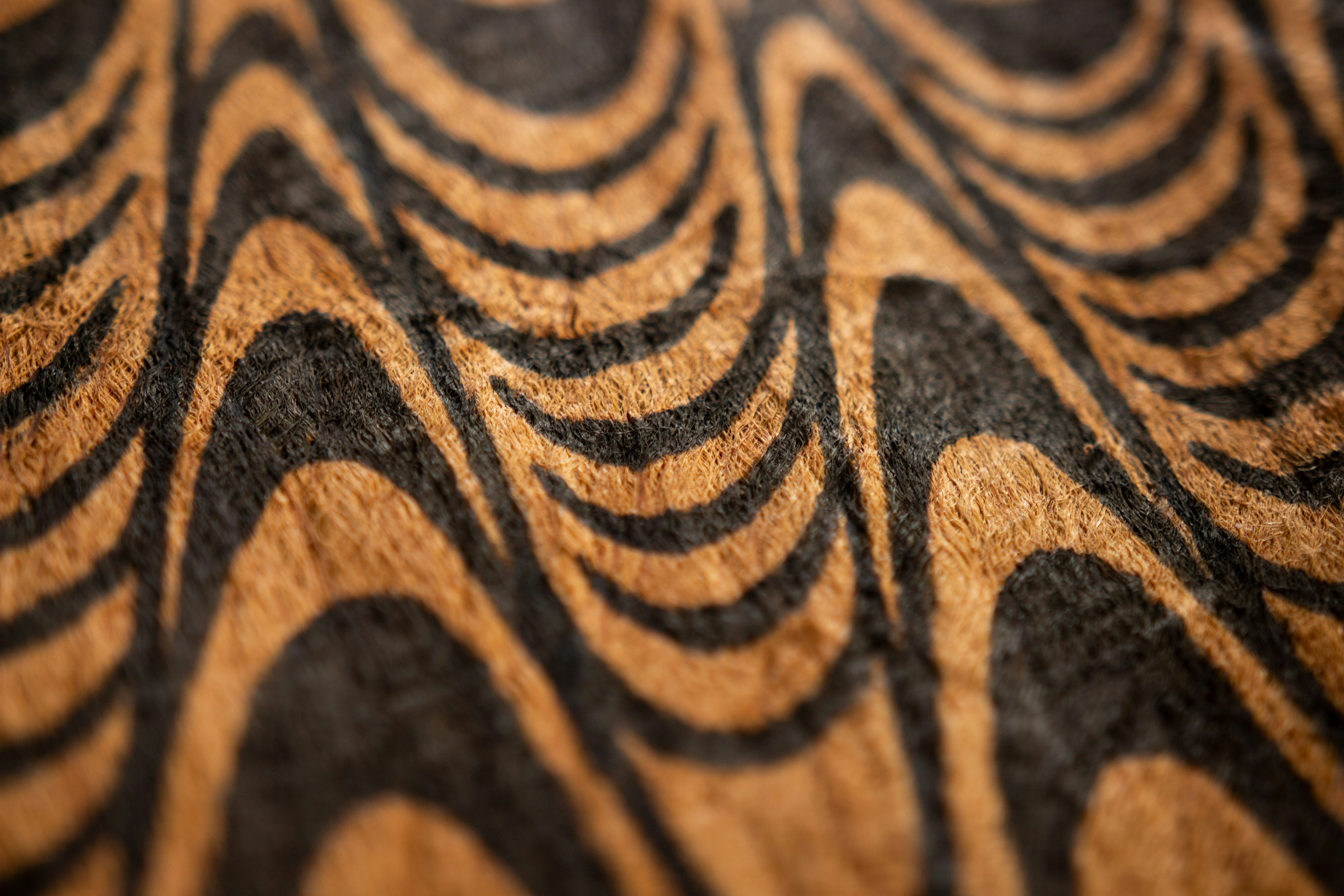 Inkjet design printed on wood