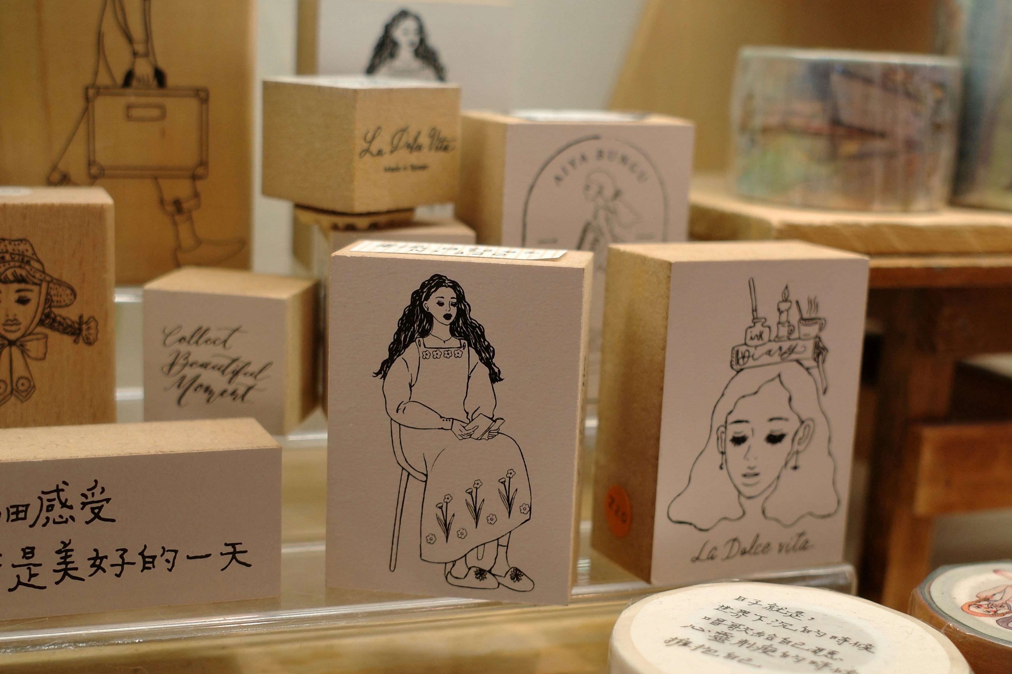 Photo of rubber stamps