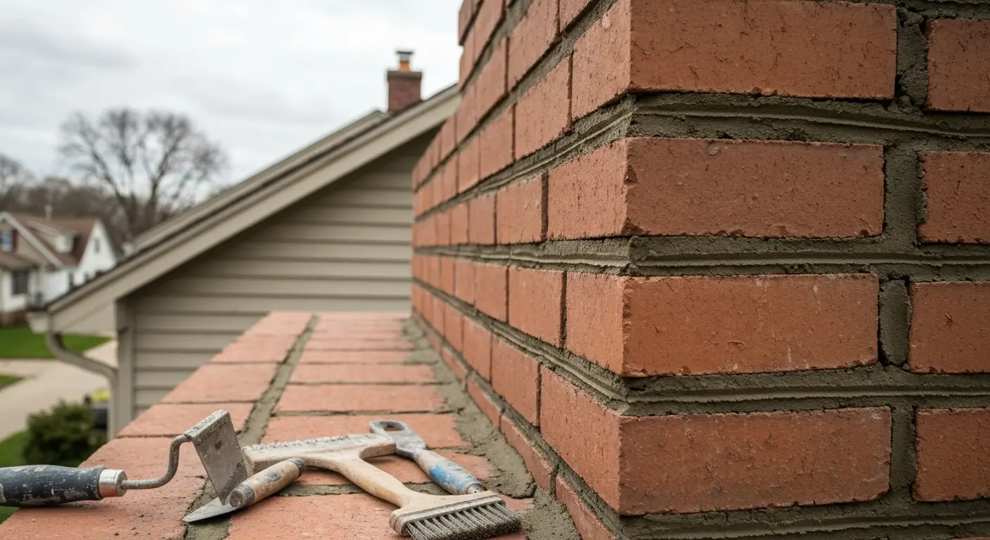 Masonry repair work