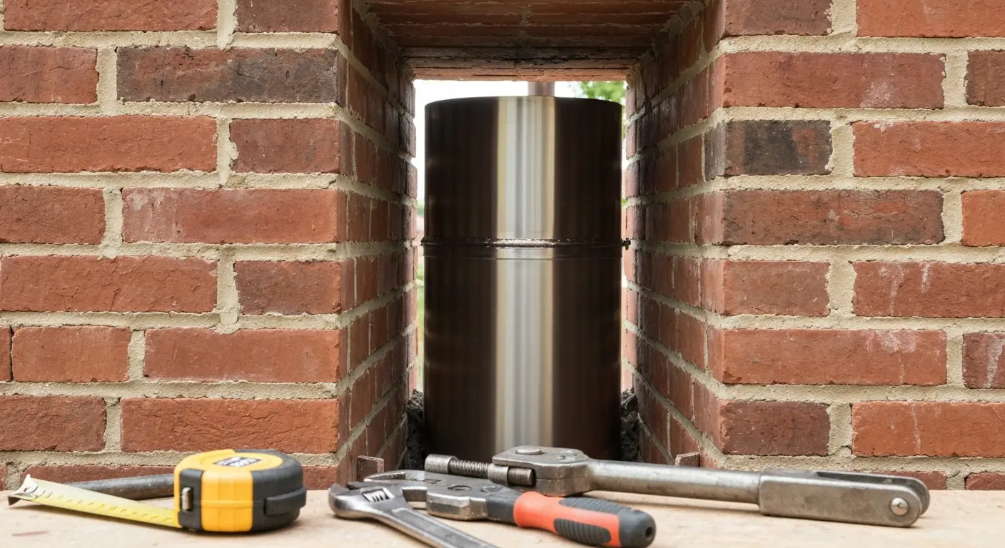 Chimney liner repair