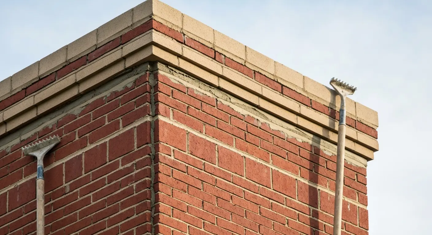 Tuckpointing mortar repair