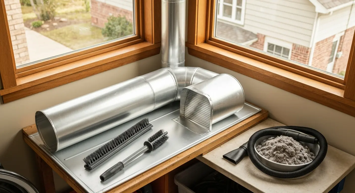 Dryer vent cleaning