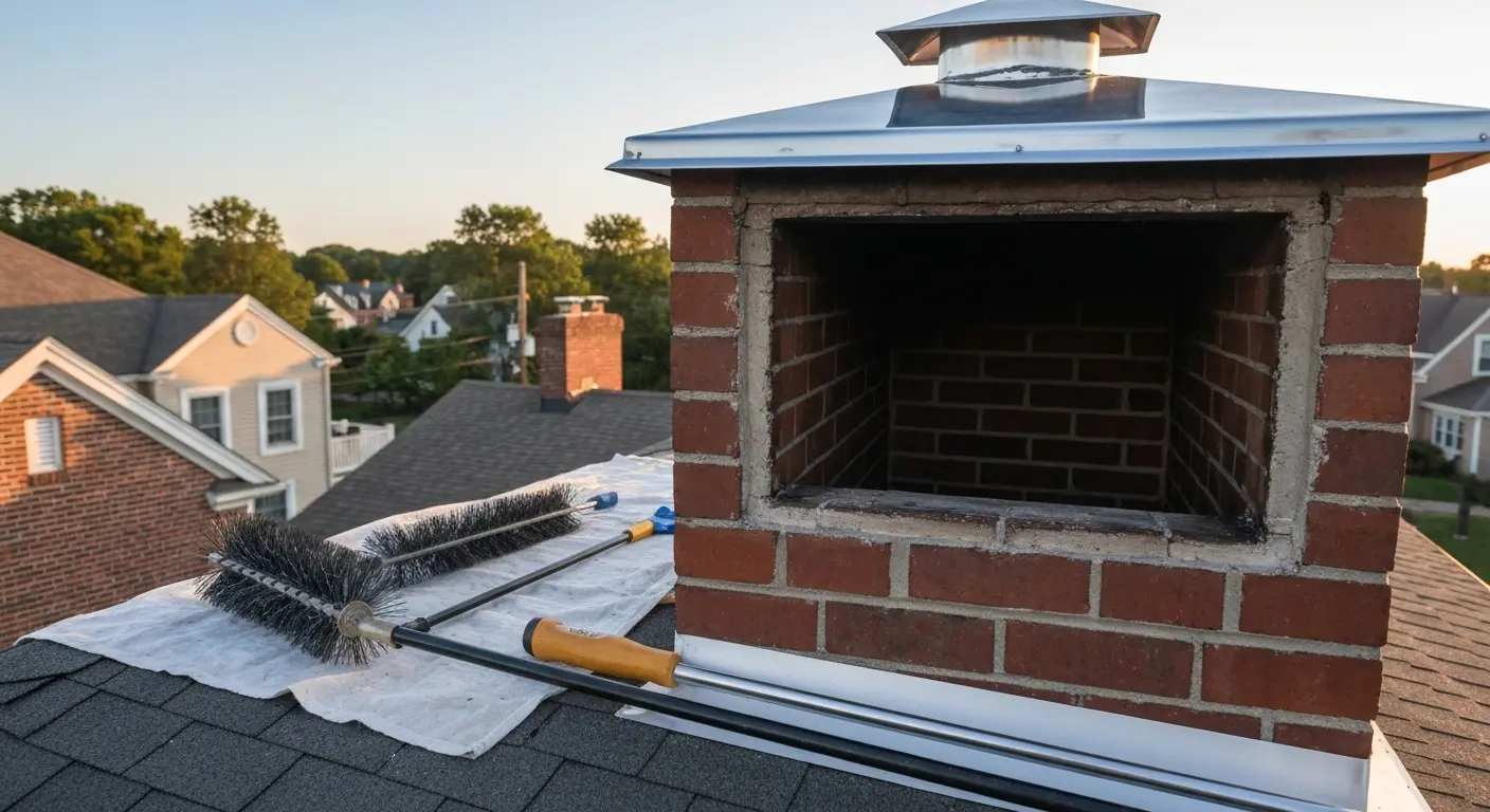 Chimney sweep service