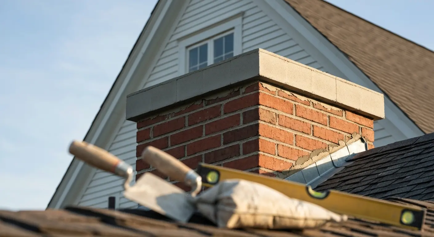 Chimney crown repair