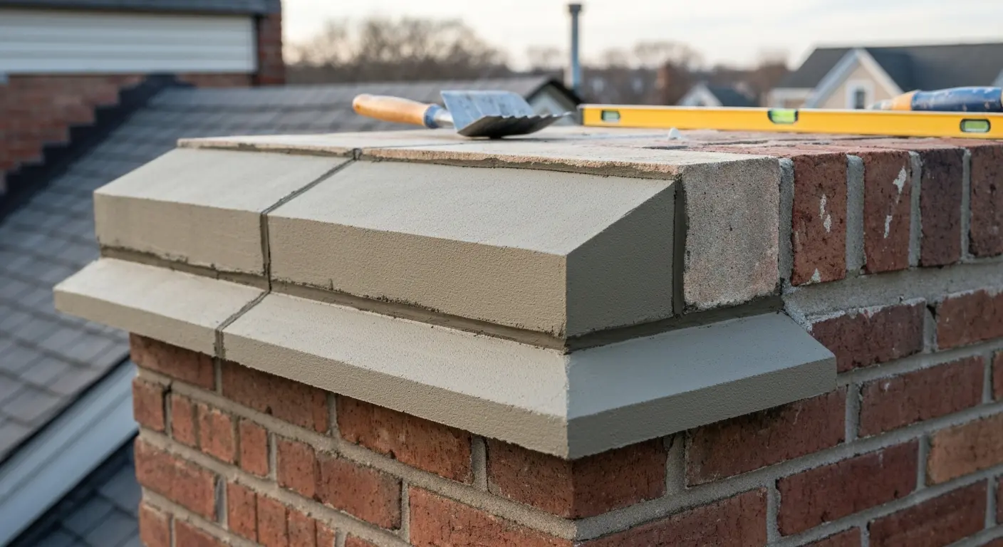 Chimney crown repair