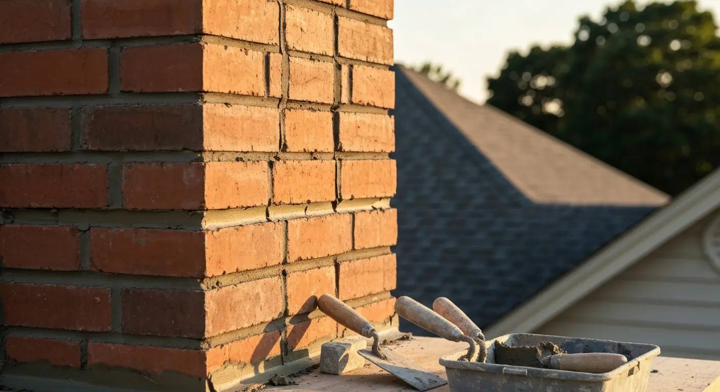 Chimney repair and repointing work