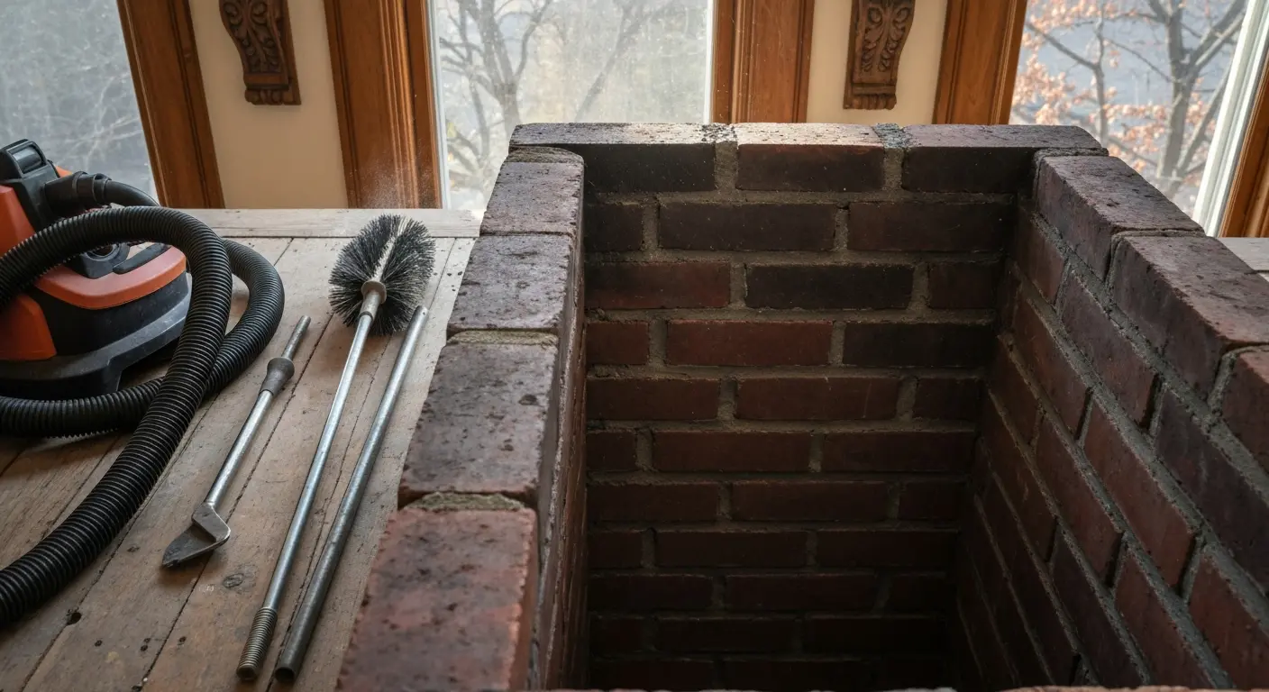 Chimney cleaning service