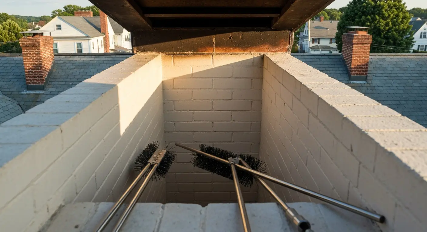 Chimney cleaning service