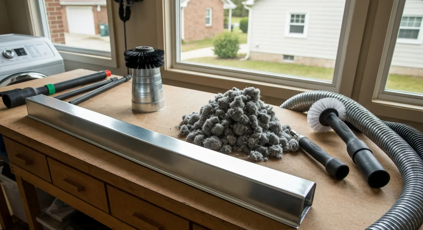 Dryer vent cleaning