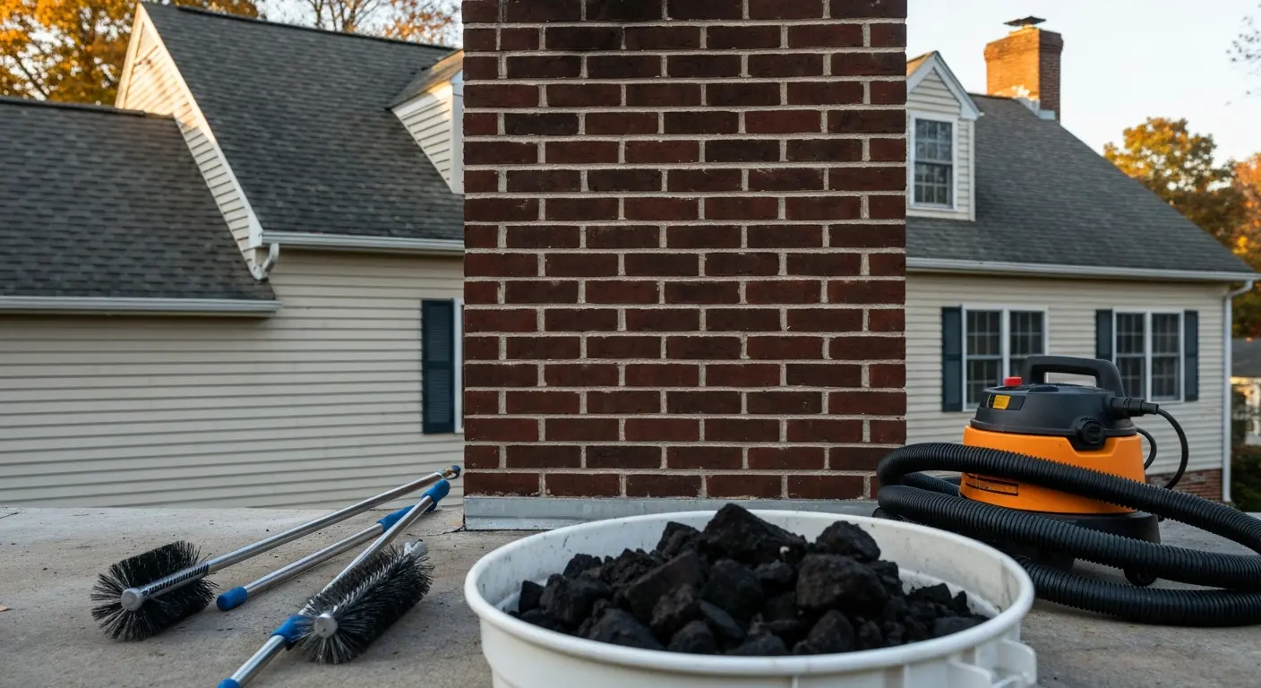 Chimney cleaning service