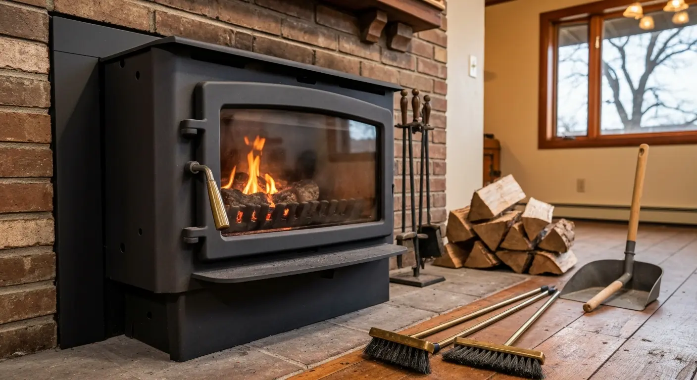 Fireplace and wood stove cleaning