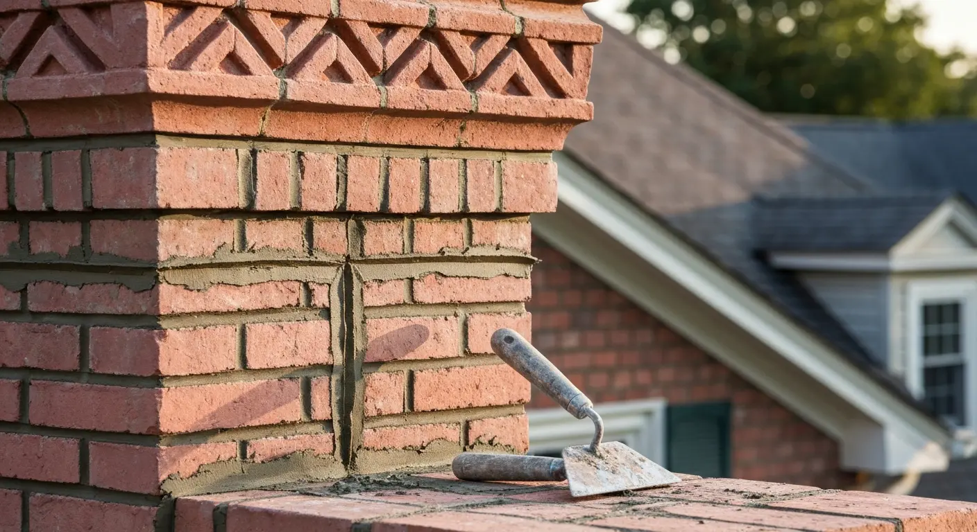 Chimney masonry repair