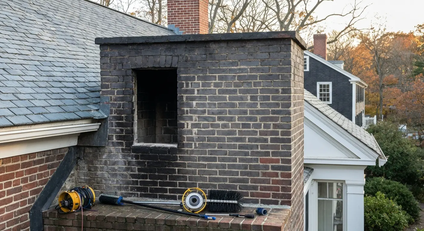 Chimney cleaning service