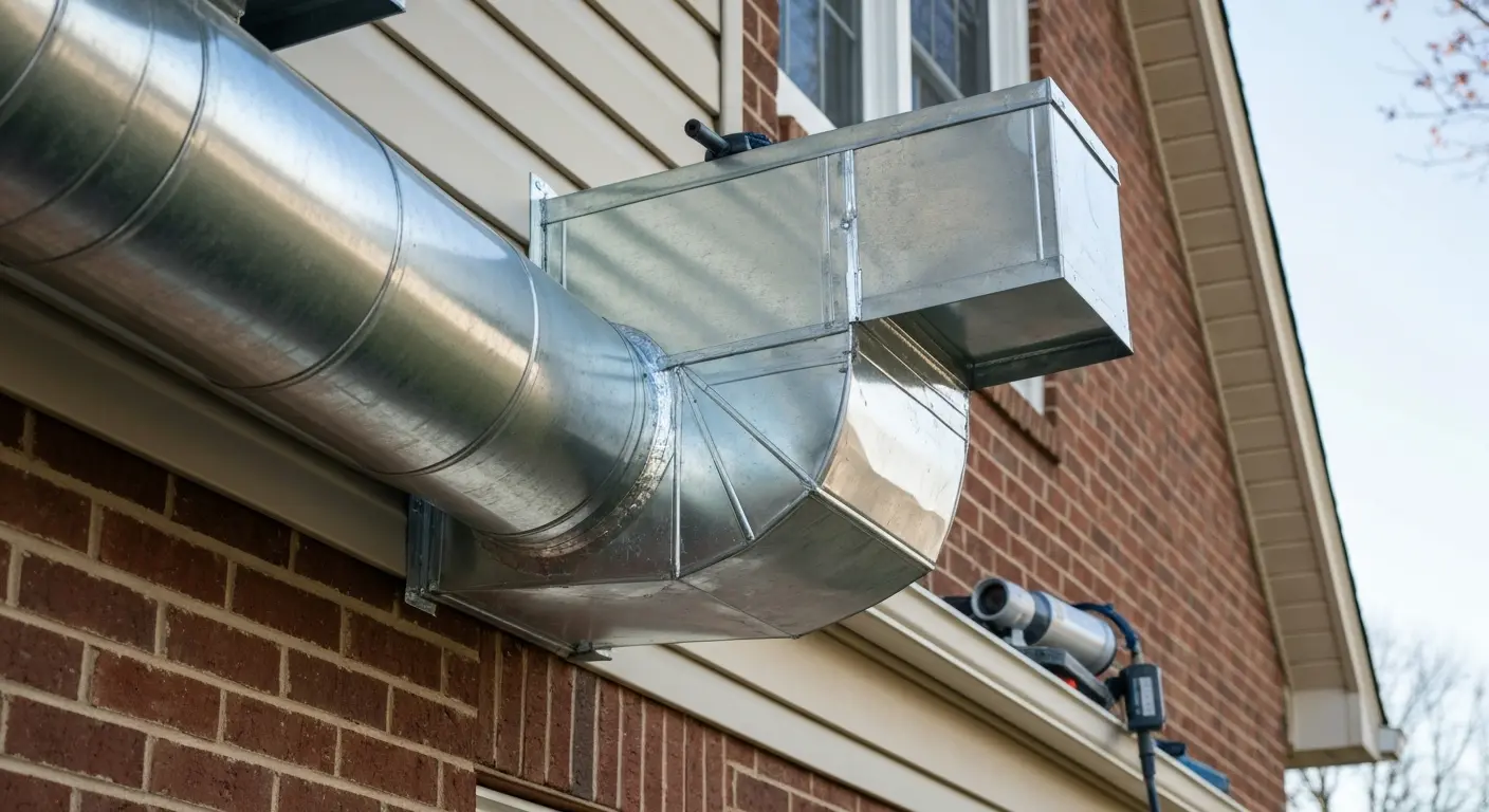 Furnace vent cleaning